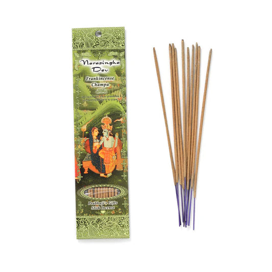 narasingha incense package and incense