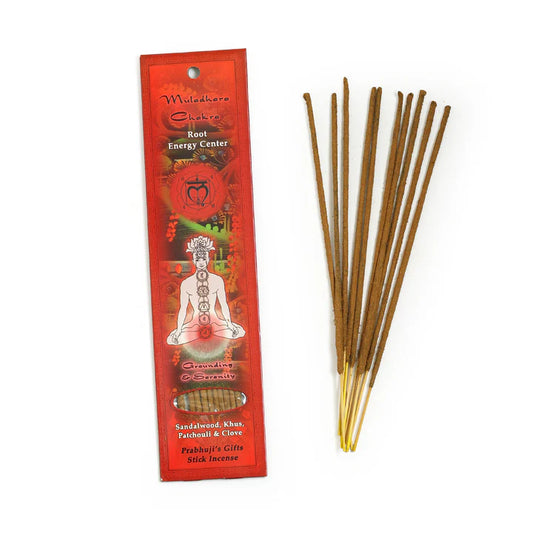 muladhara incense package and incense