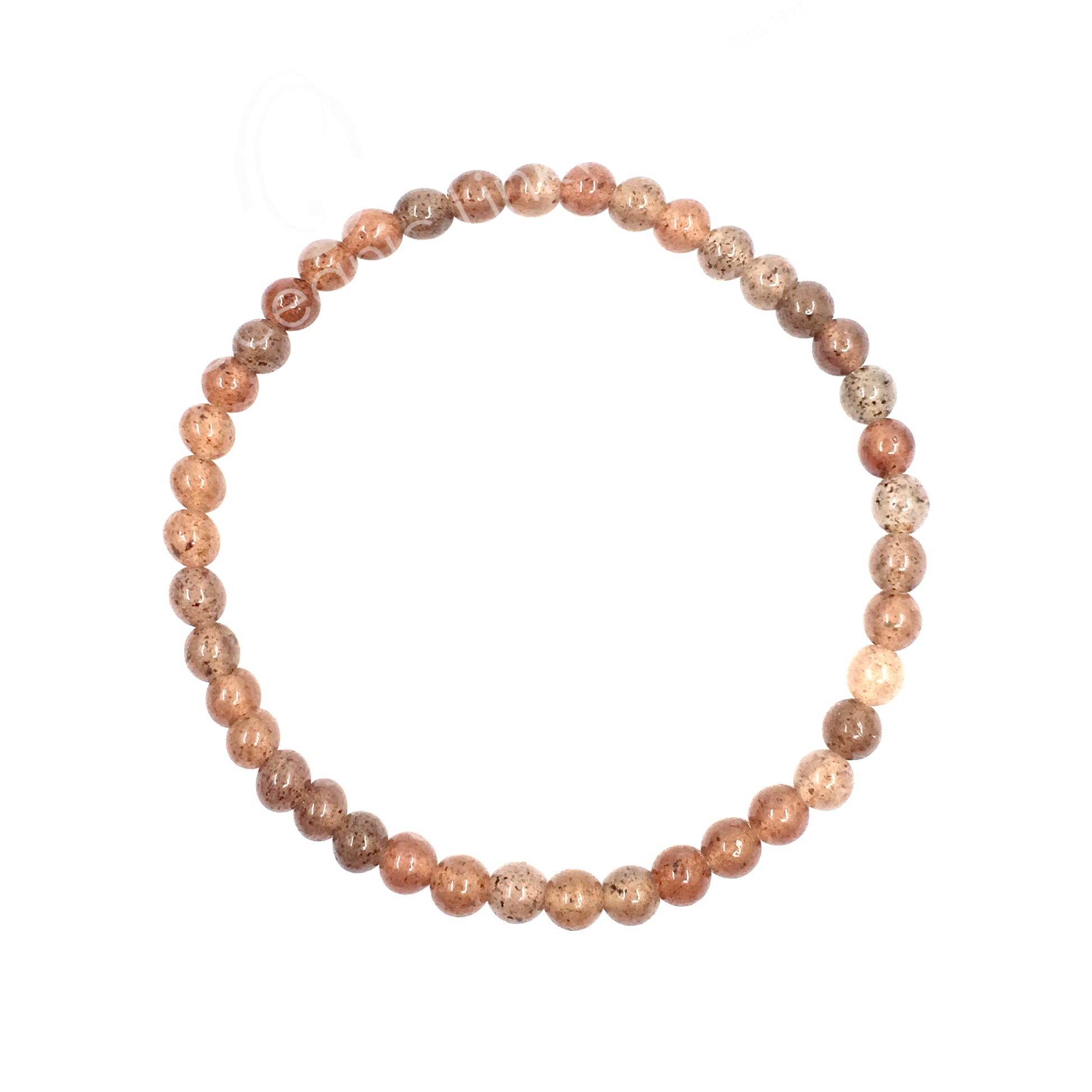 Bracelet Sunstone 4mm