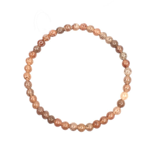Bracelet Sunstone 4mm