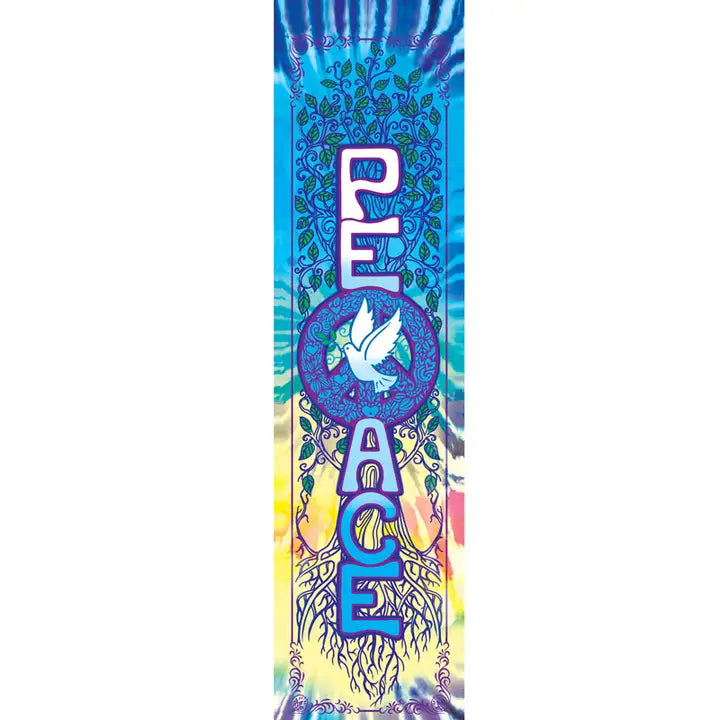 Banner Peace Tree 6 x 24 inches