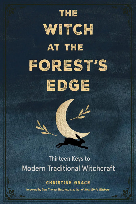 book cover showing night sky, crescent moon above a rabit