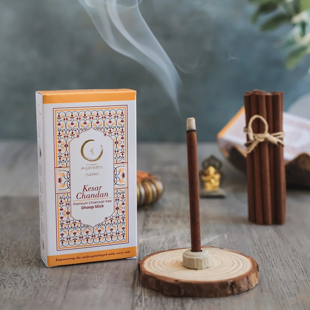 Image of Dhoop stick burning