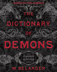 black and red book cover with motifs and title