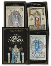 various goddess images of cards