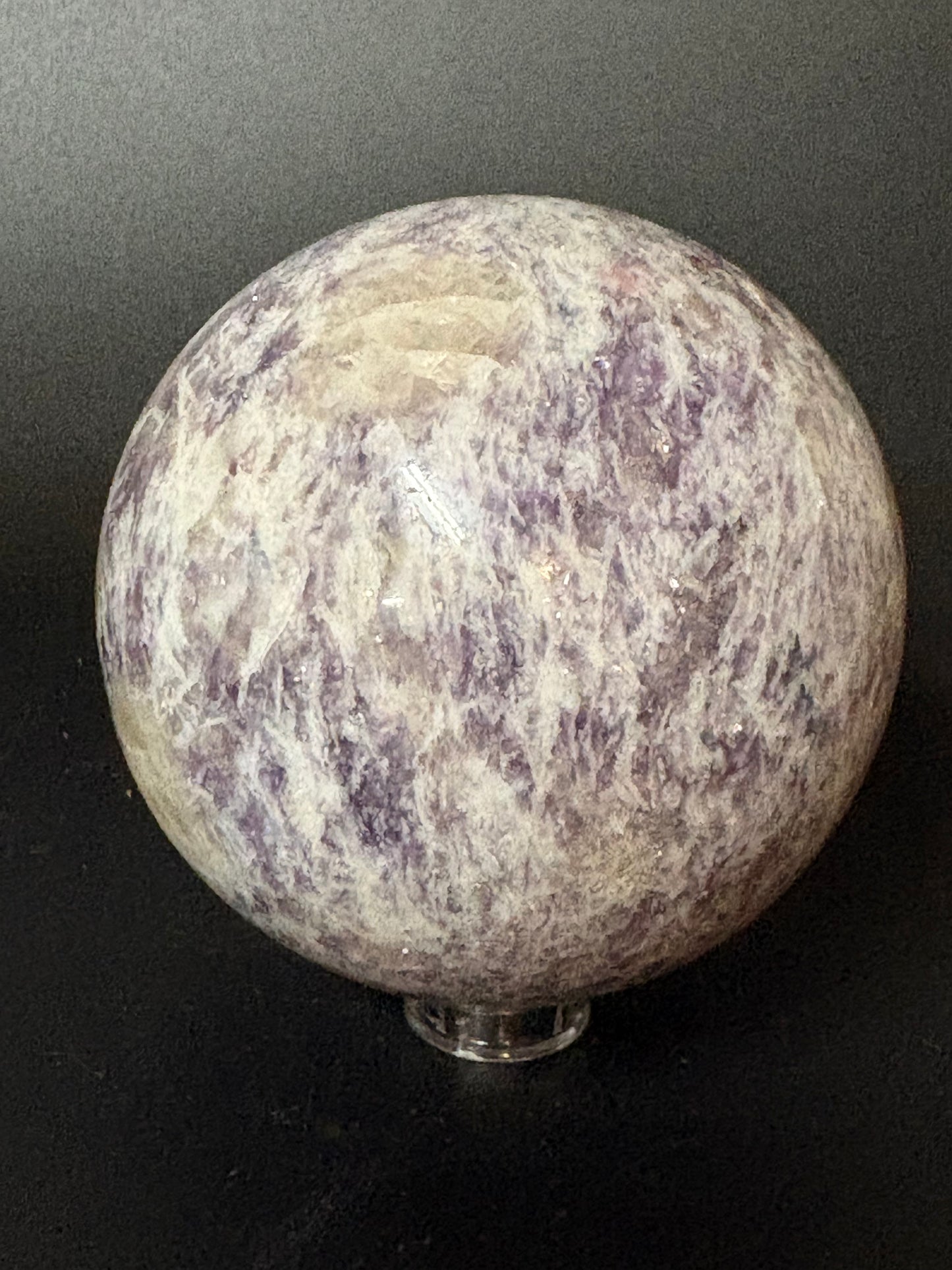 Lepidolite Sphere