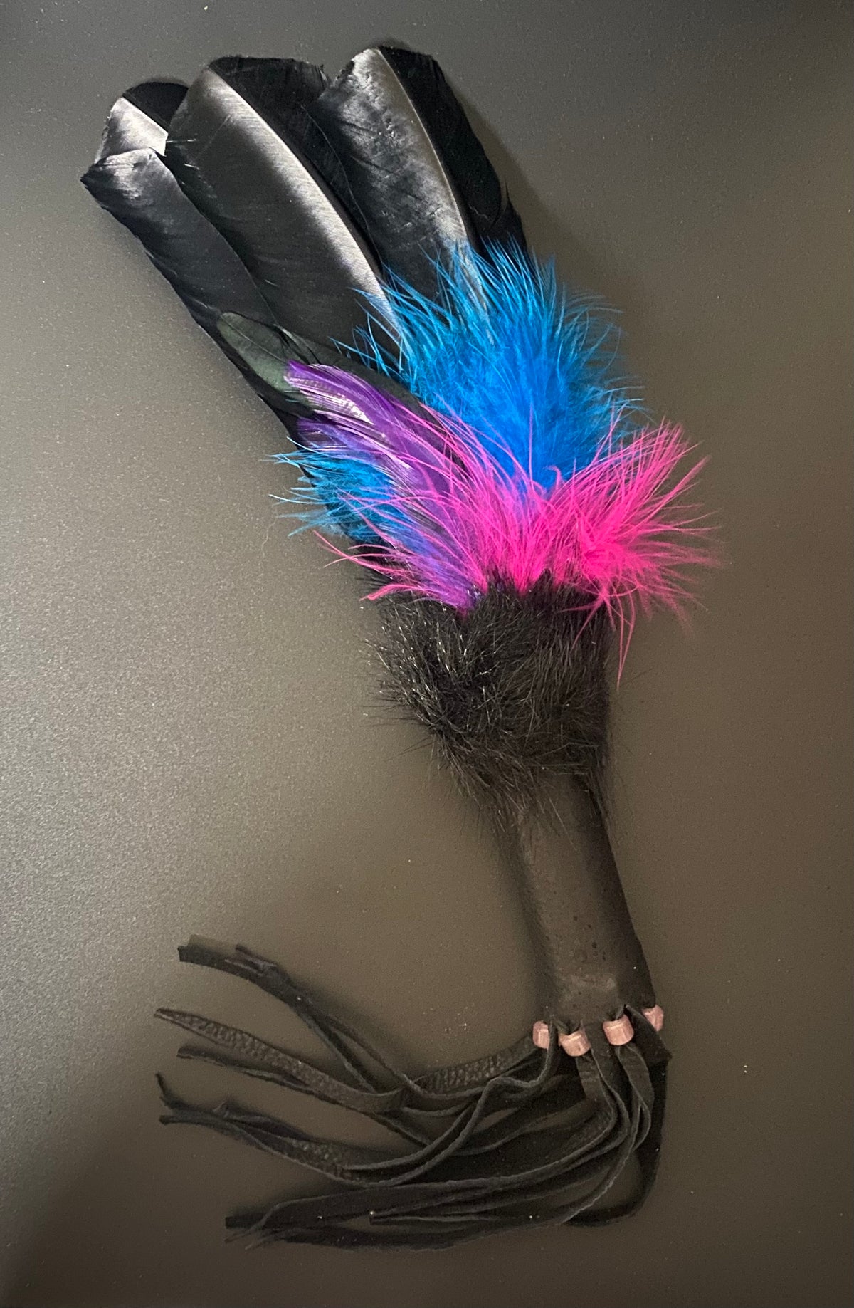 Smudge Fan Turkey Feather and Fur