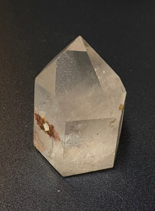 Quartz Point w/ iron inclusion 79.4g