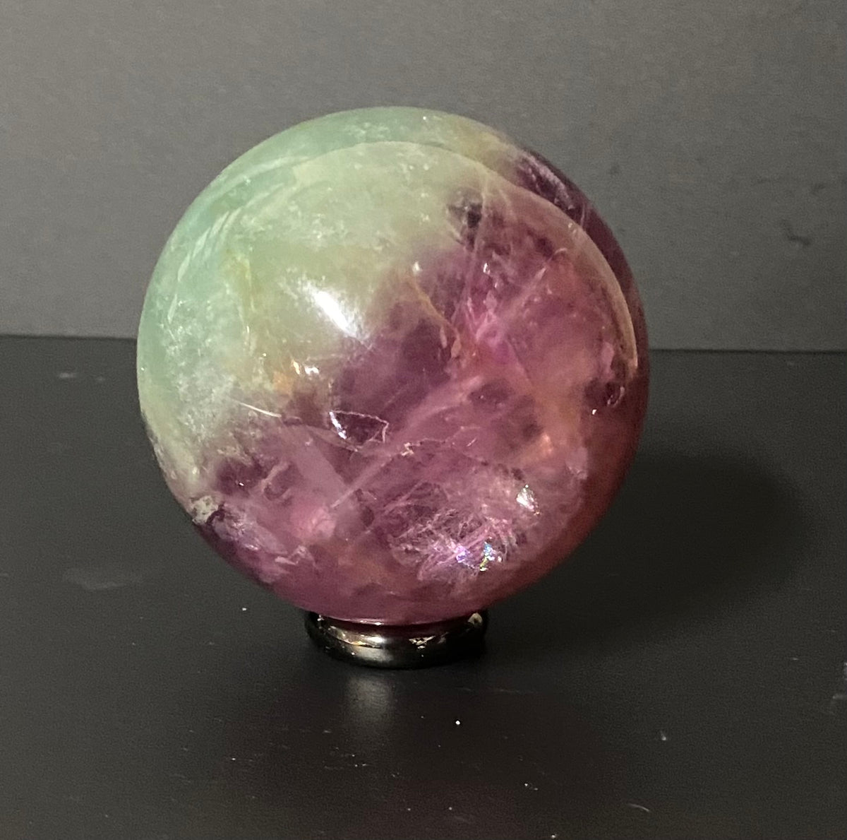 Rainbow Fluorite Sphere 60mm