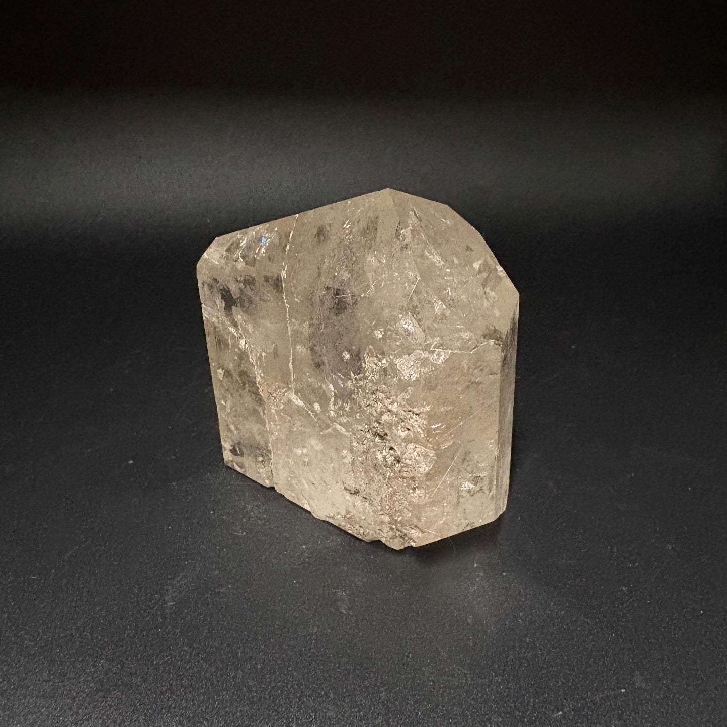 Quartz Point Polished w/ Rutile inclusion 263.6g