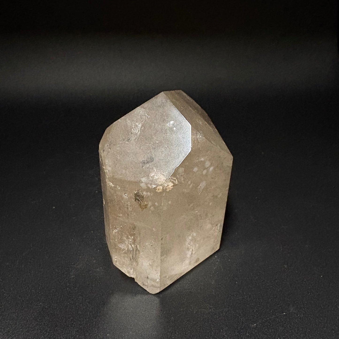 Quartz Point Polished w/ Rutile inclusion 263.6g