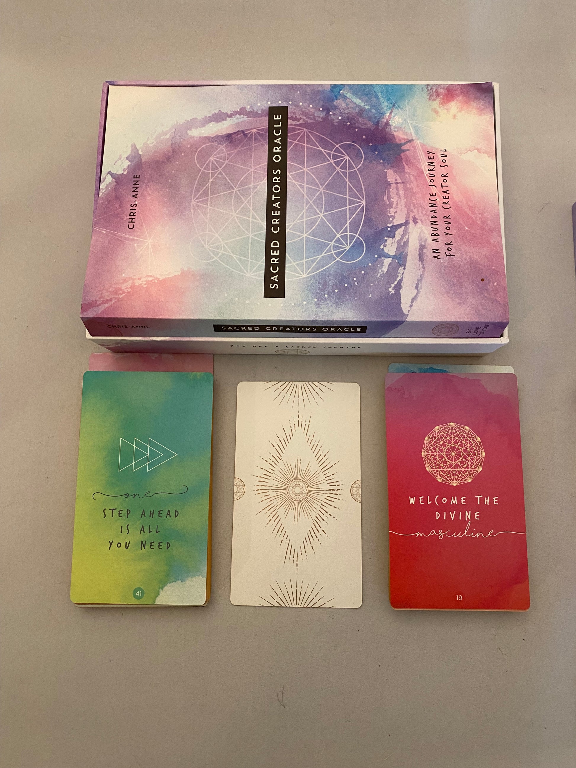 oracle deck and box