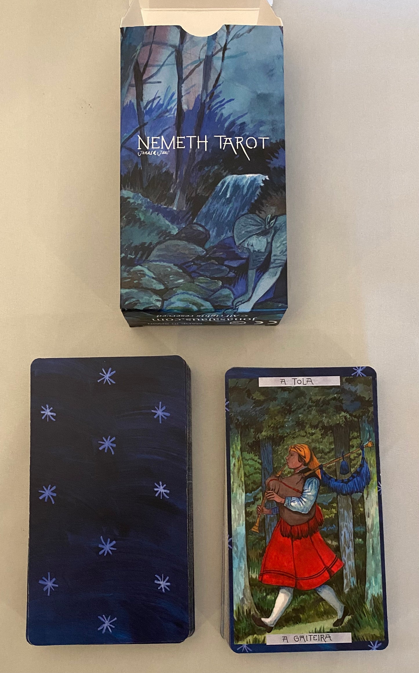 tarot box and deck