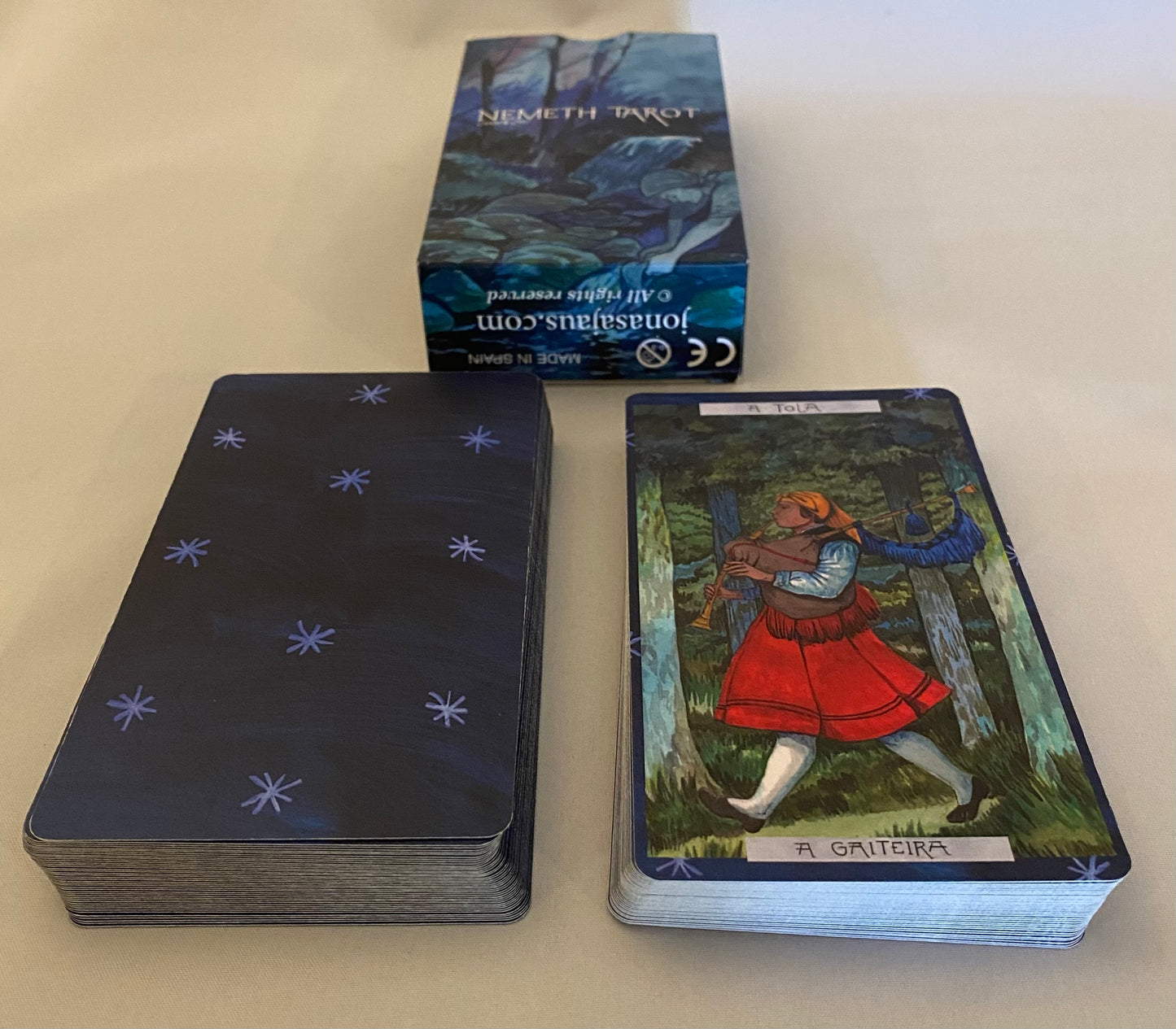 tarot box and deck