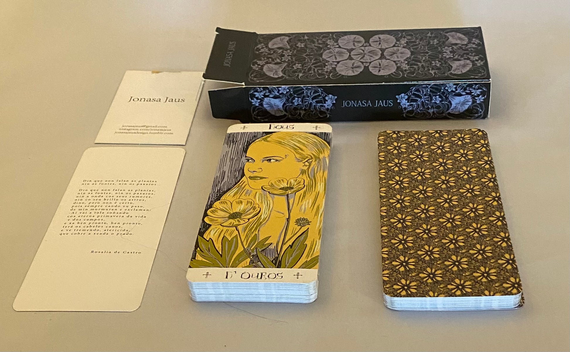 tarot deck and cards