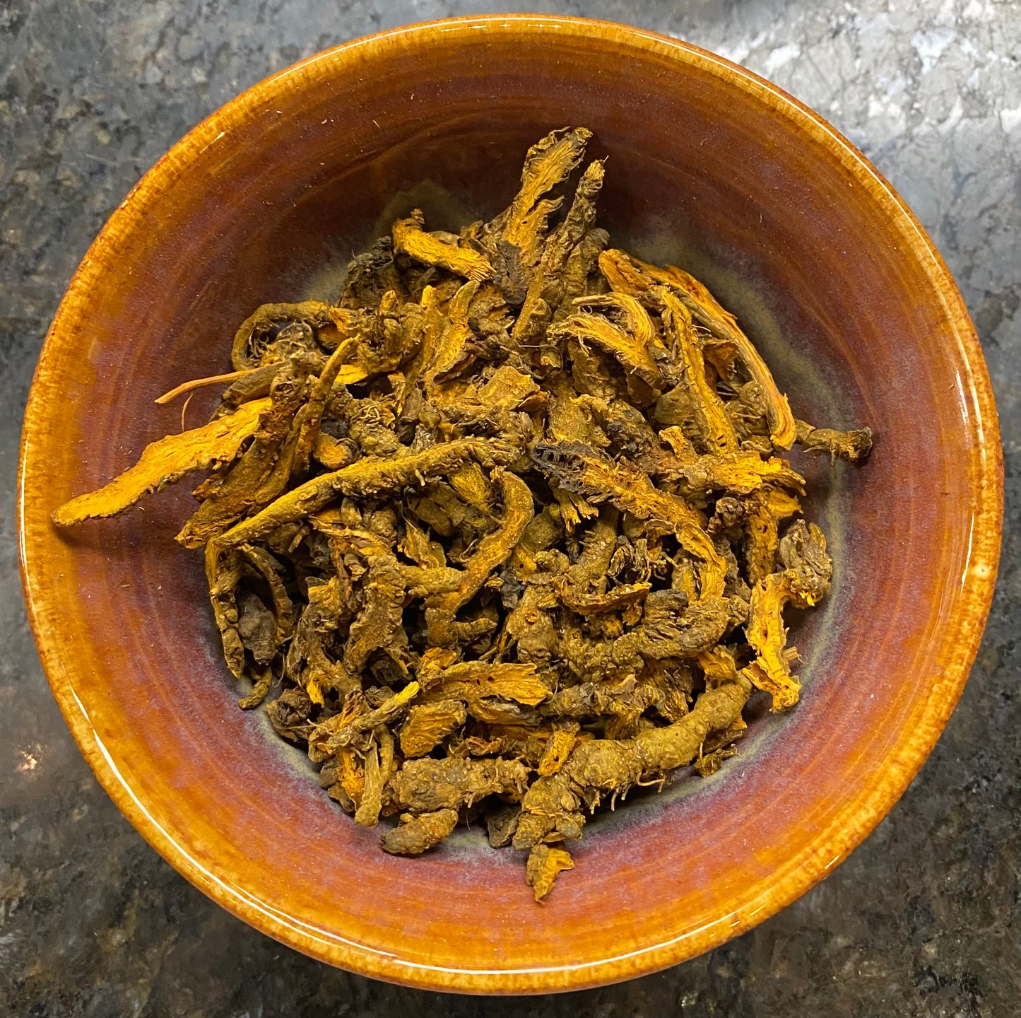 Coptis (Huang Lian) Cut & Sifted orange brown