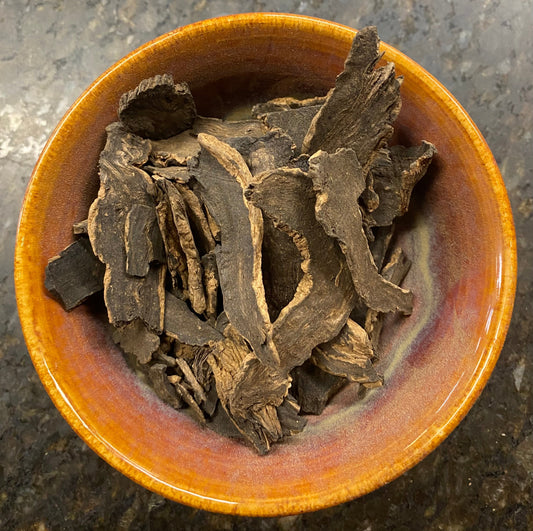 Figwort Black Sliced Root in a bowl