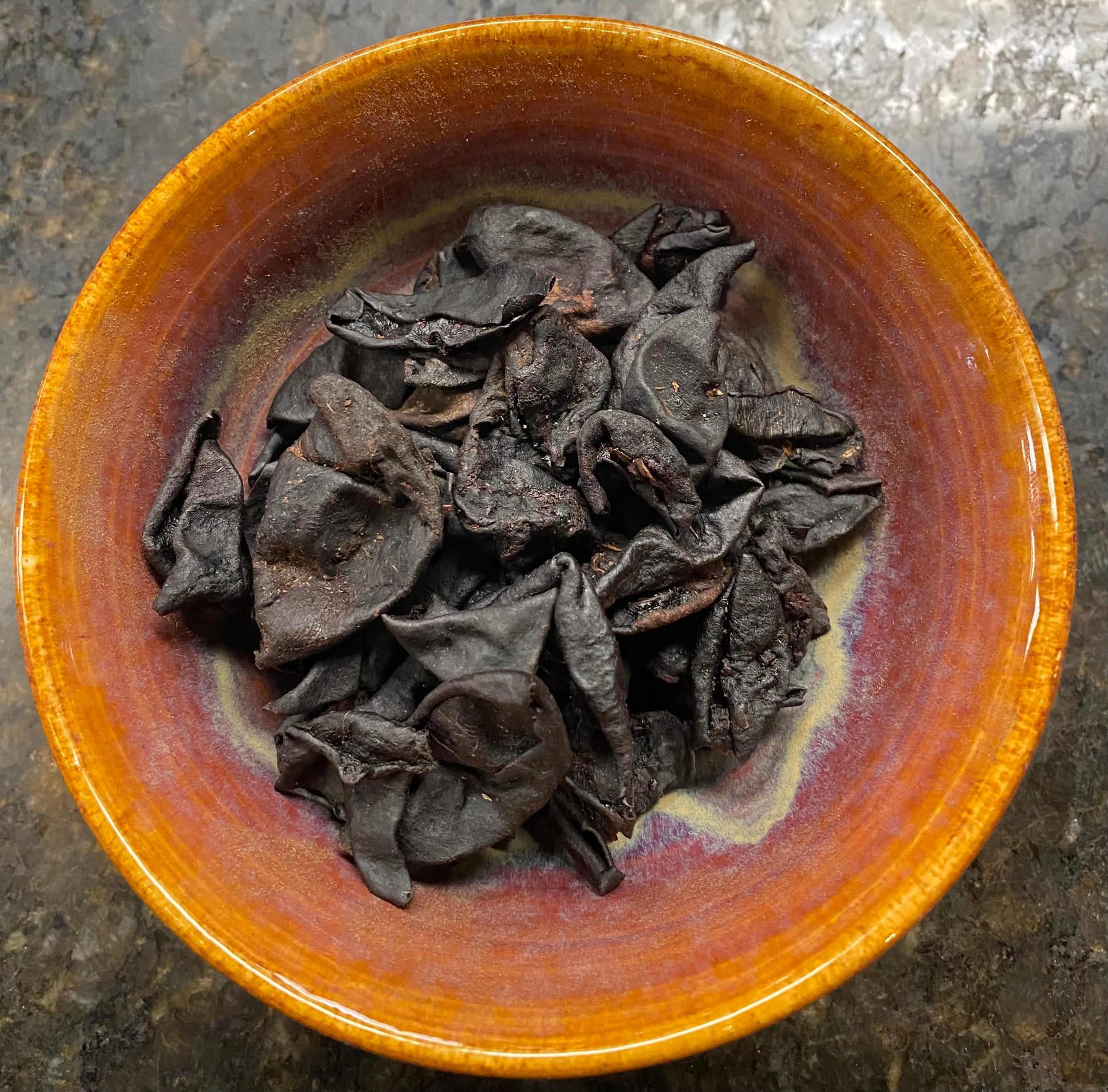 Garcinia Fruit Whole Dried purple black big "raisin" looking