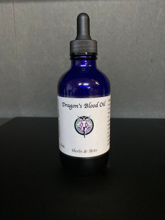 Dragon's Blood House Blend Oil Bottle