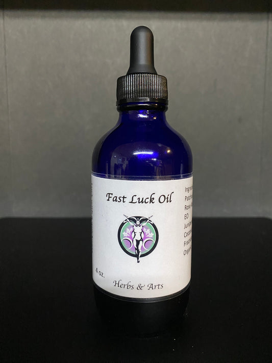 Fast Luck House Blend Oil Bottle