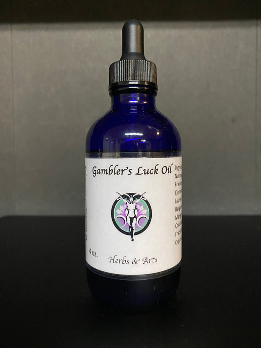 Gambler's House Blend Oil Bottle