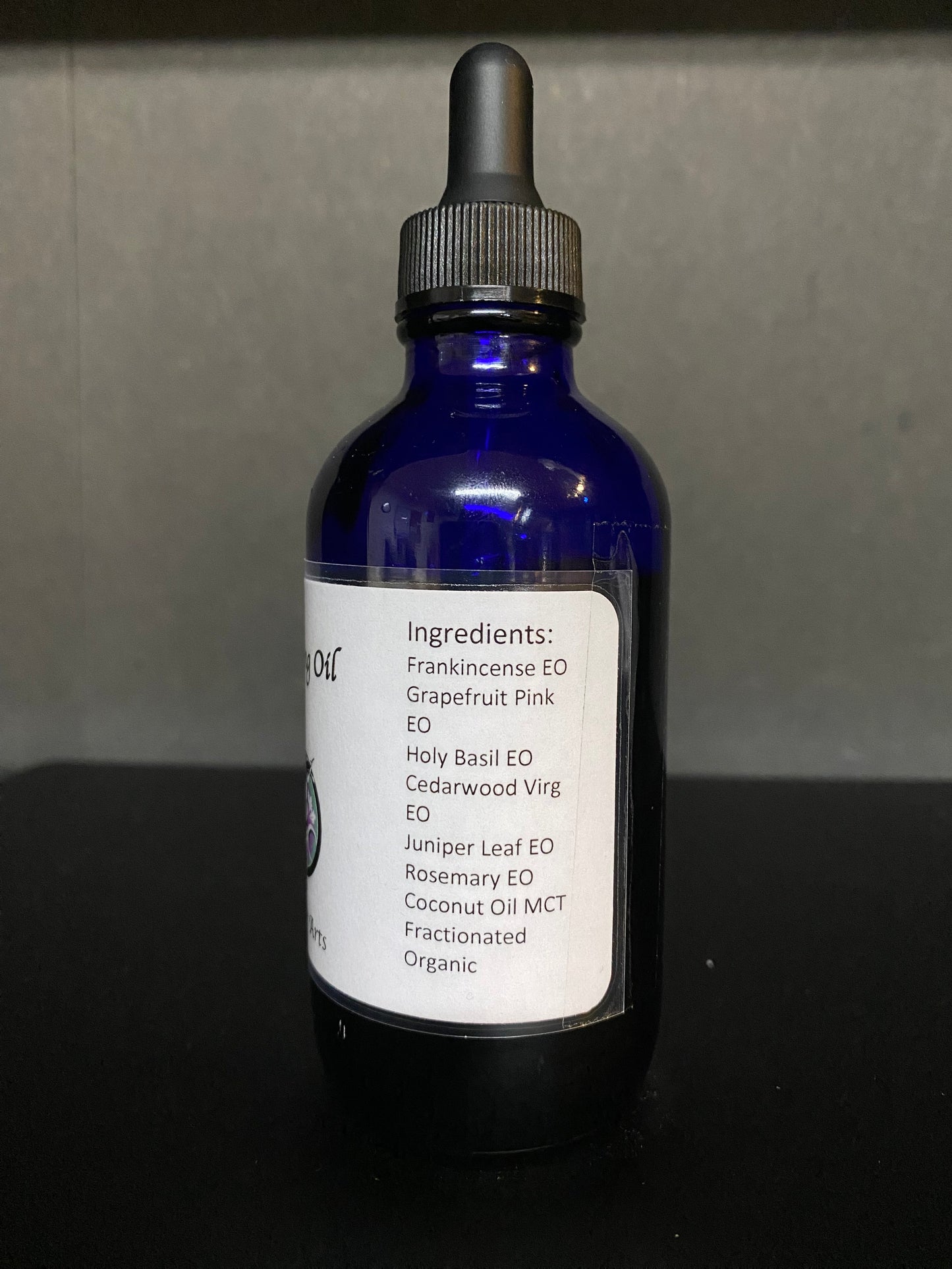 Healing House Blend Oil Bottle Ingredients