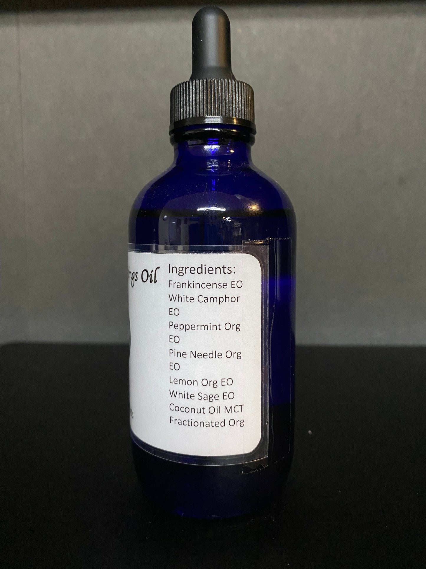 House Cleansing Oil Bottle Ingredients
