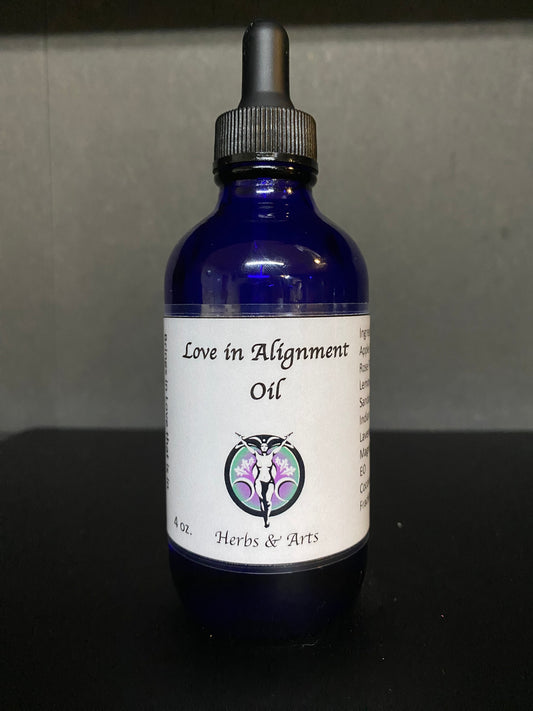 Love in Alignment House Blend Oil Bottle