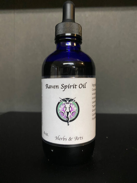 Raven Spirit House Blend Oil Bottle