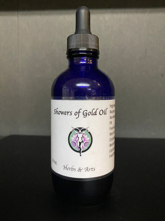 Showers of Gold House Blend Oil Bottle