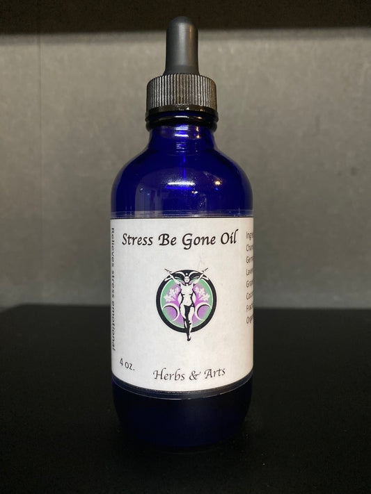 Stress Be Gone House Blend Oil Bottle