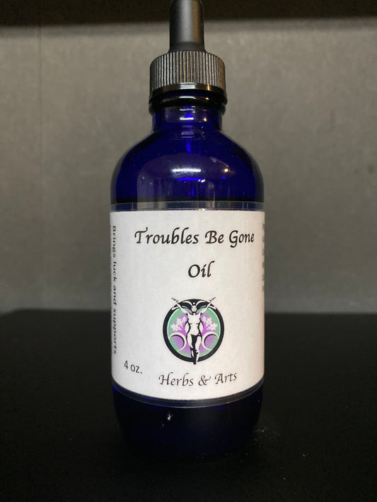 Troubles Be Gone House Blend Oil Bottle