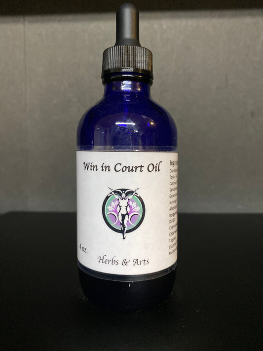 Win in Court House Blend Oil Bottle