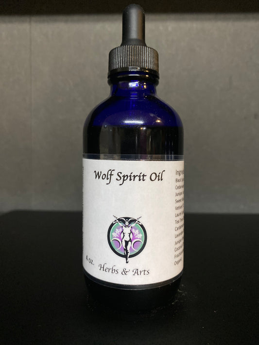 Wolf Spirit House Blend Oil Bottle