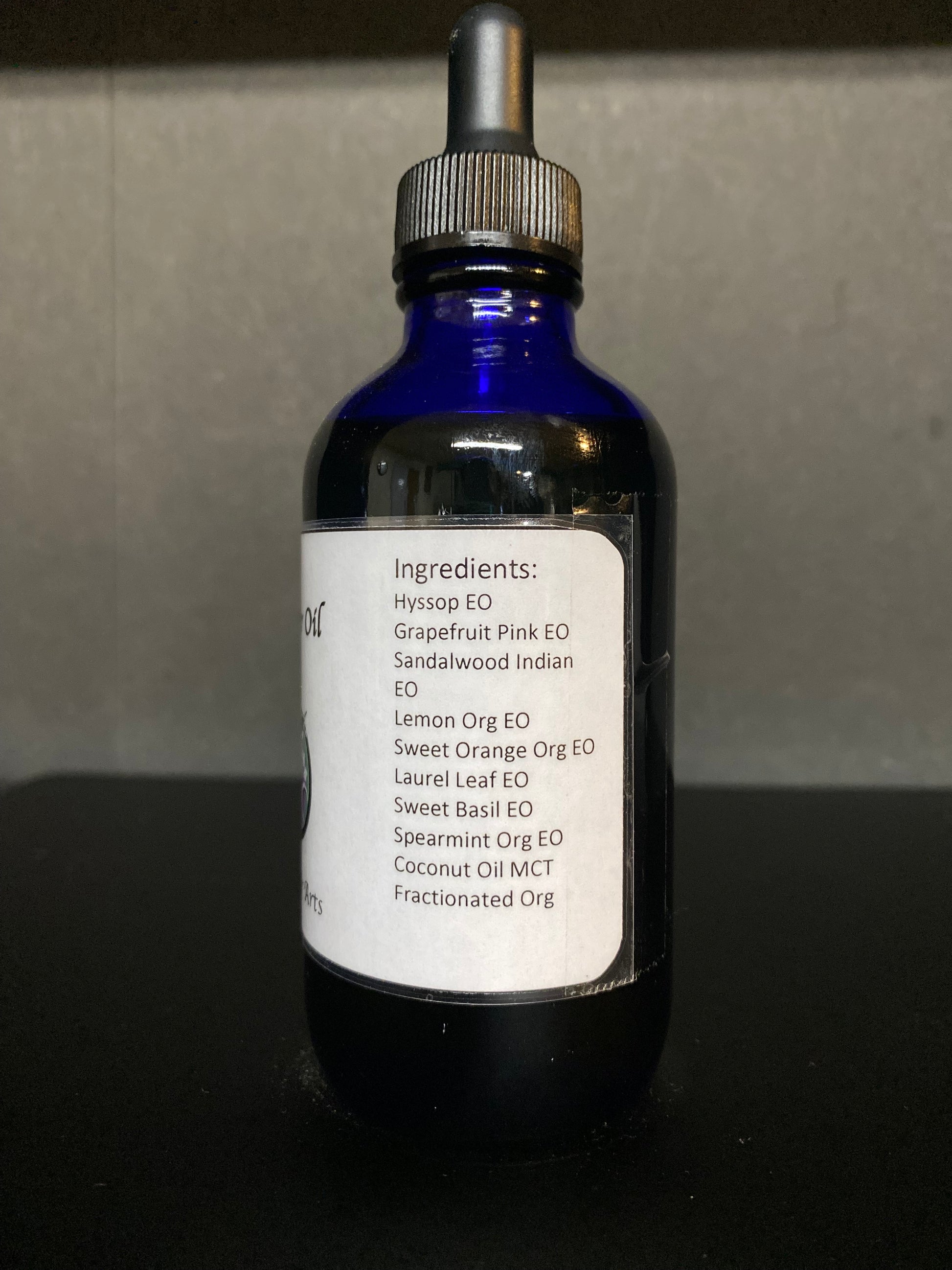 Planet Jupiter House Blend Oil Bottle Ingredients