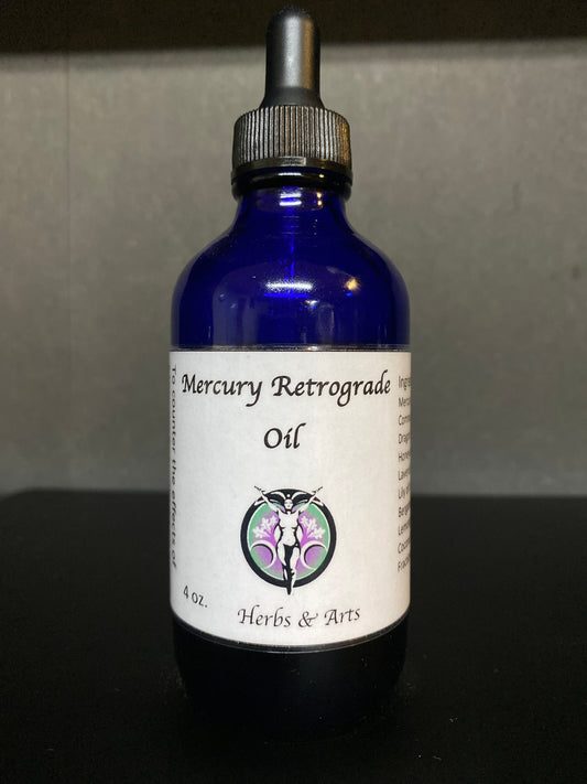 Mercury Retrograde House Blend Oil Bottle