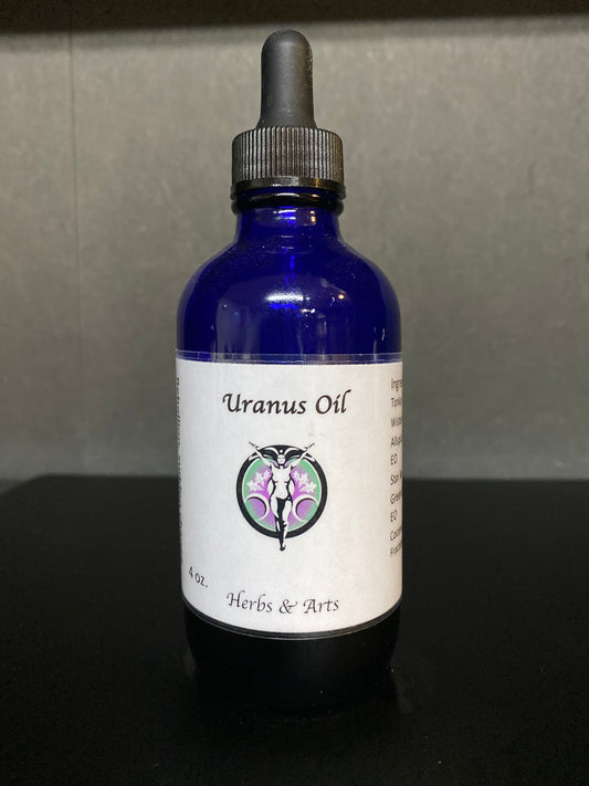 Planet Uranus House Blend Oil Bottle