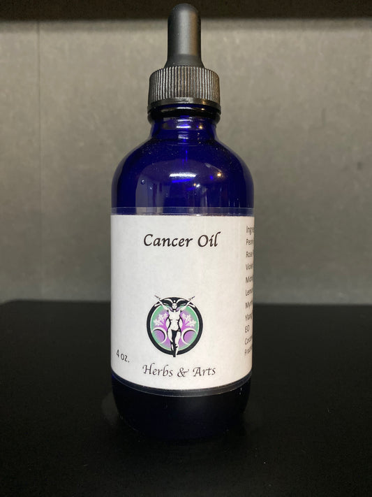 Cancer House Blend Oil Bottle