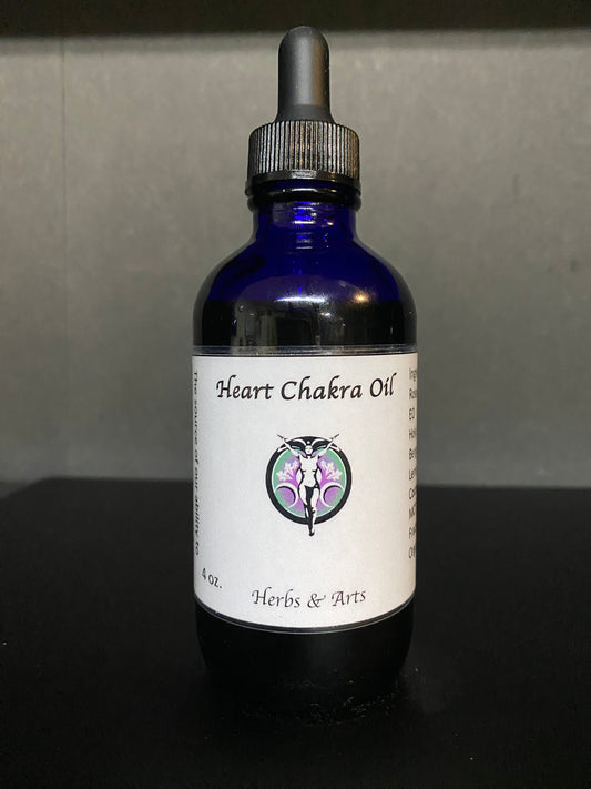 Heart Chakra House Blend Oil Bottle