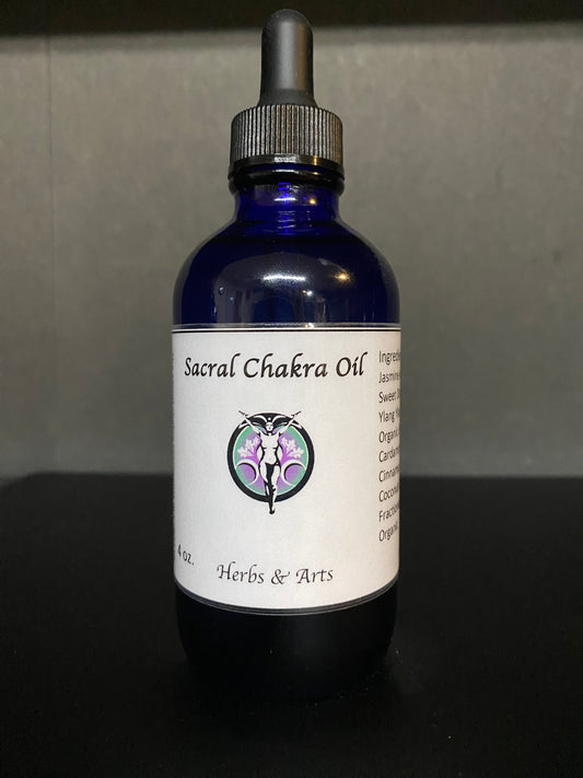 Sacral Chakra House Blend Oil Bottle