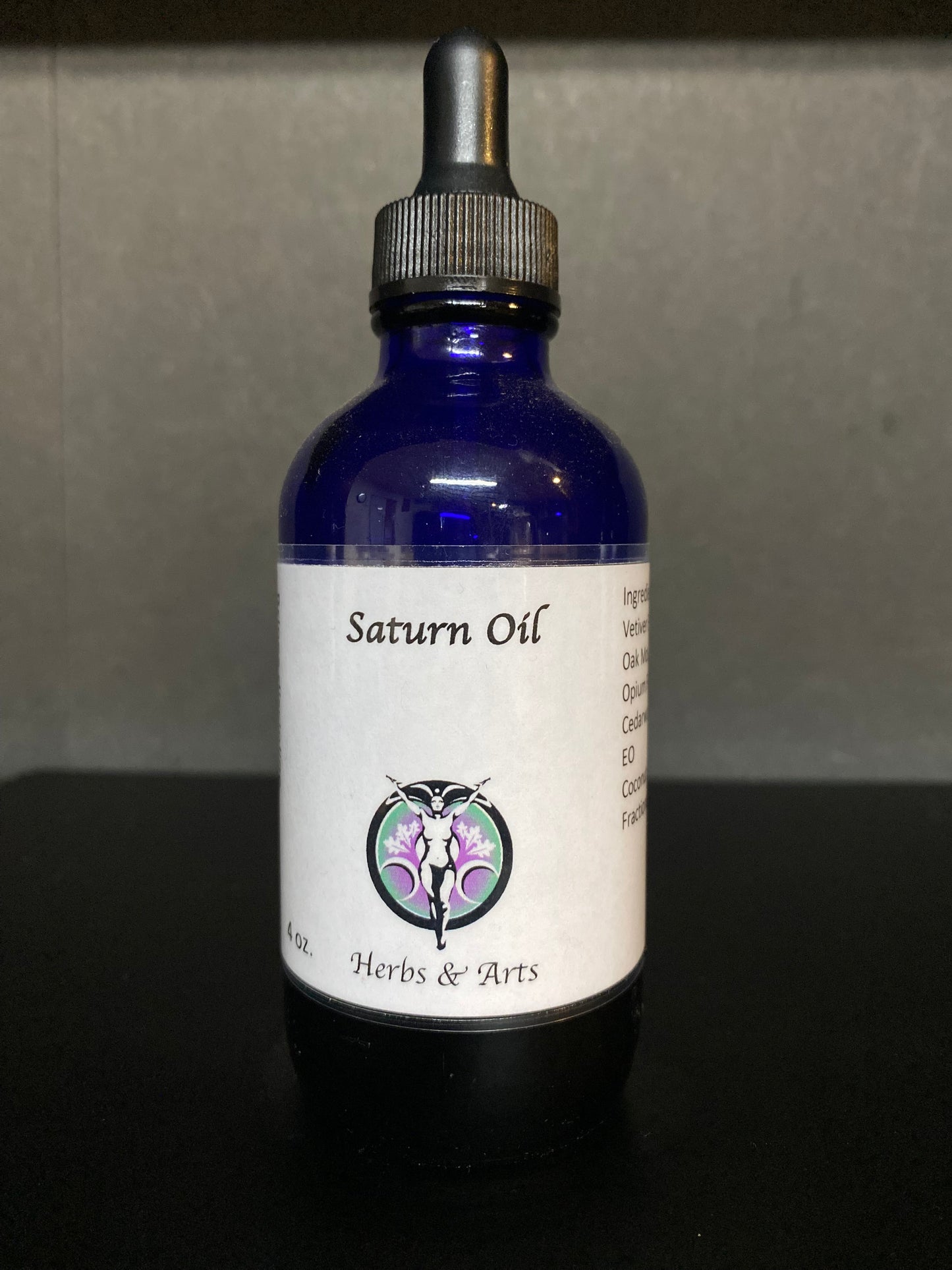 Planet Saturn House Blend Oil Bottle
