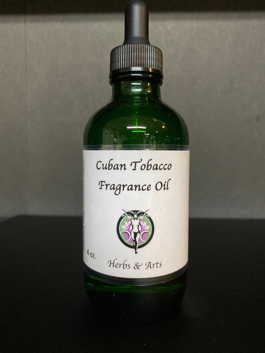 Cuban Tobacco Fragrance Oil Bottle