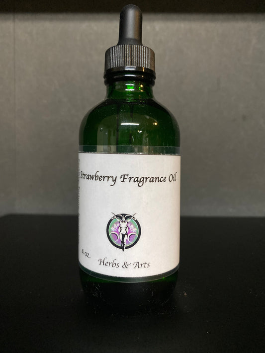 Strawberry Fragrance Oil Bottle