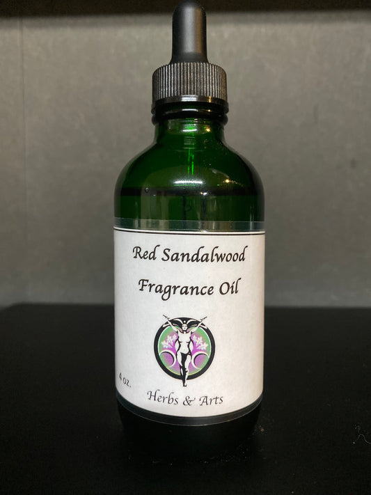 Sandalwood Red Fragrance Oil Bottle