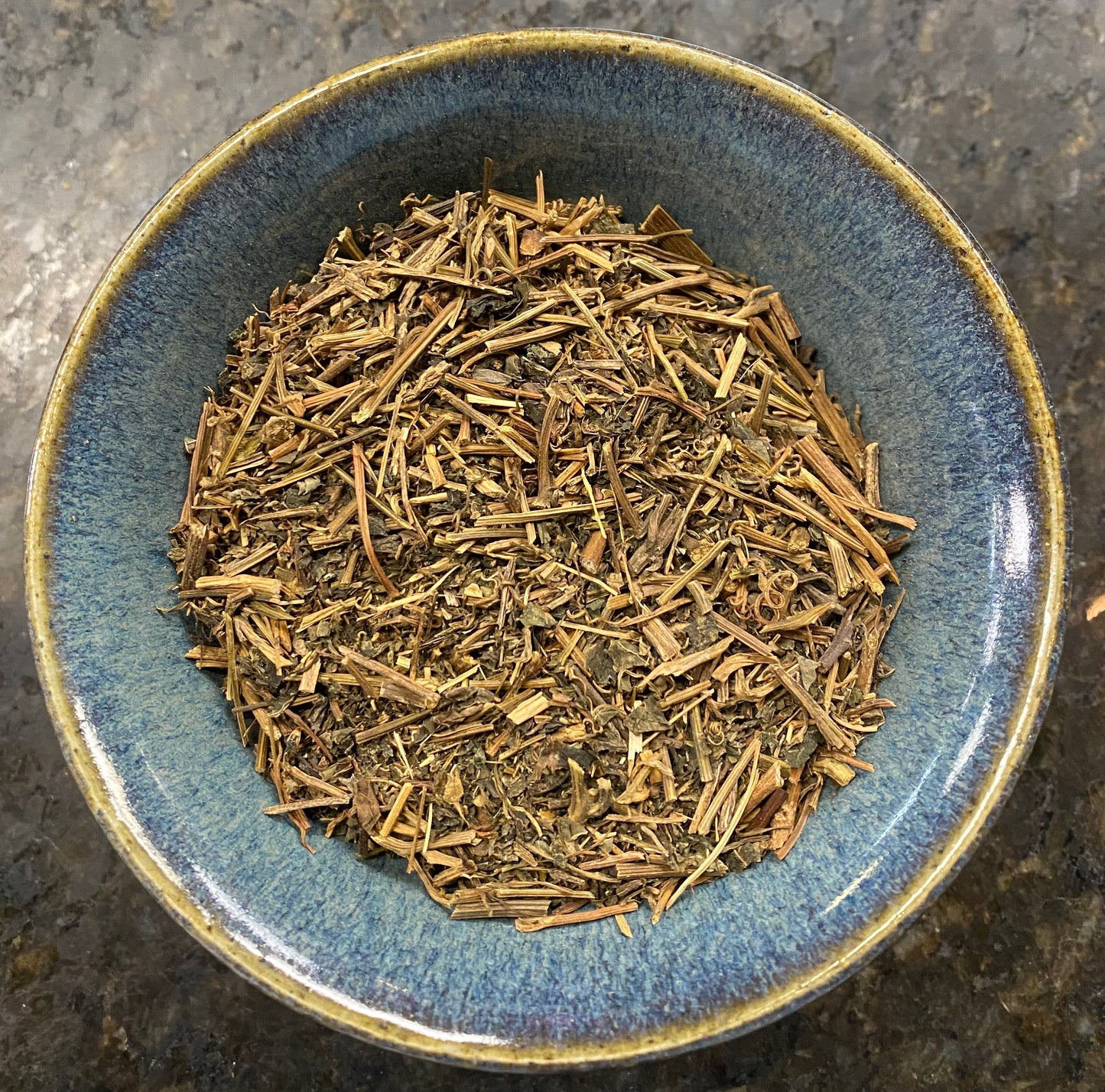 Gynostemma Leaf Cut & Sifted (Jiao Gu Lan) brown green