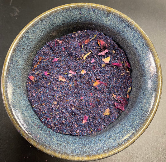 Isis Incense royal purple with rose petals