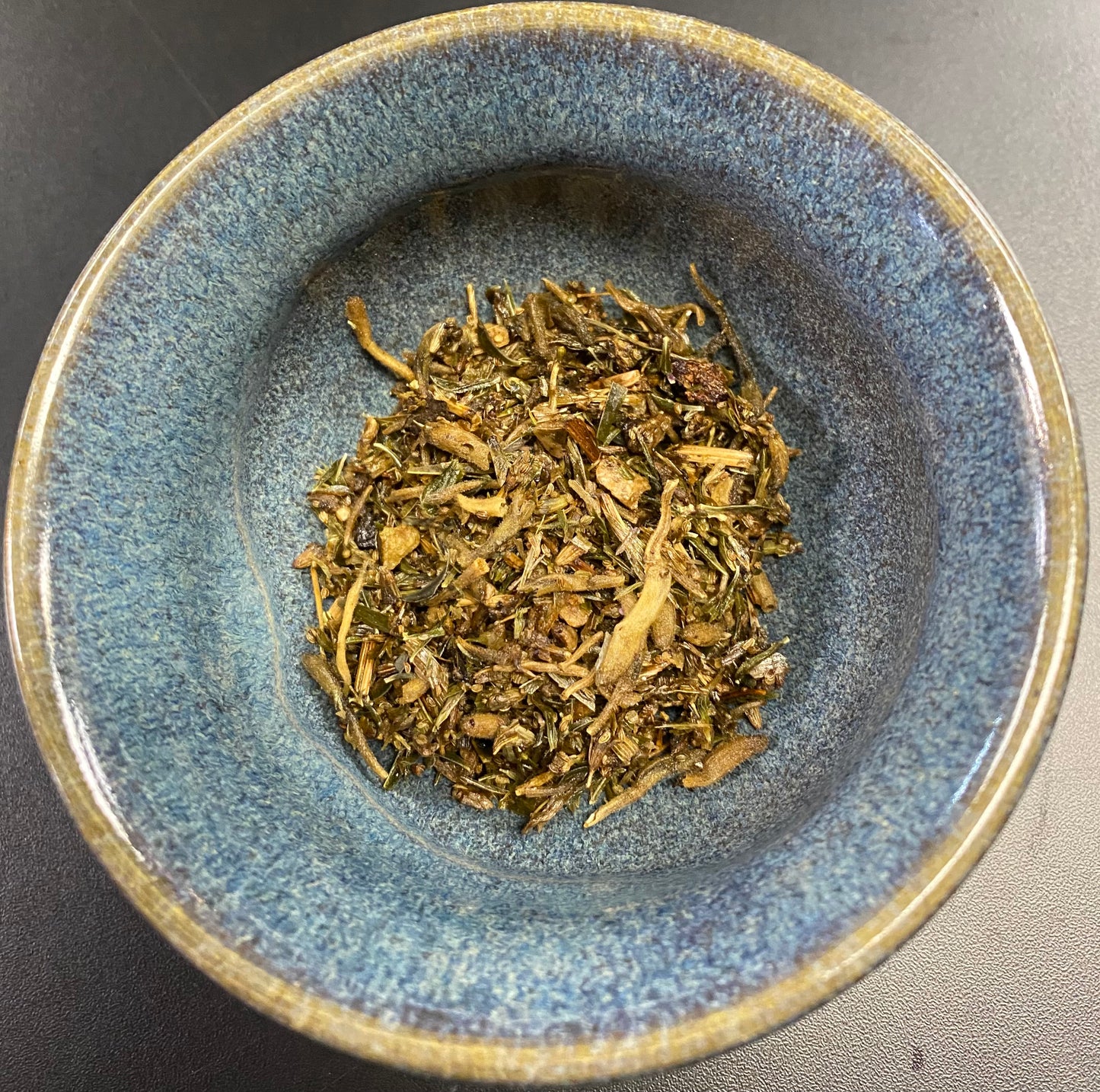 Essiac Tea (H&A Version) yellows and browns herbal mixture