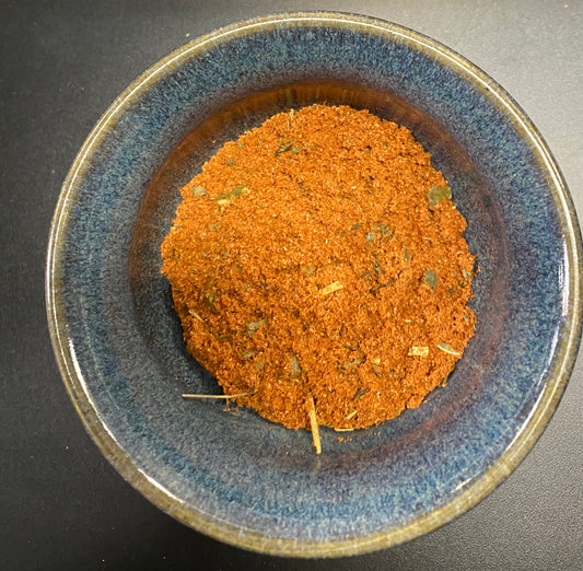 Lion's Gate Portal Incense orange powder with green and yellow bits in