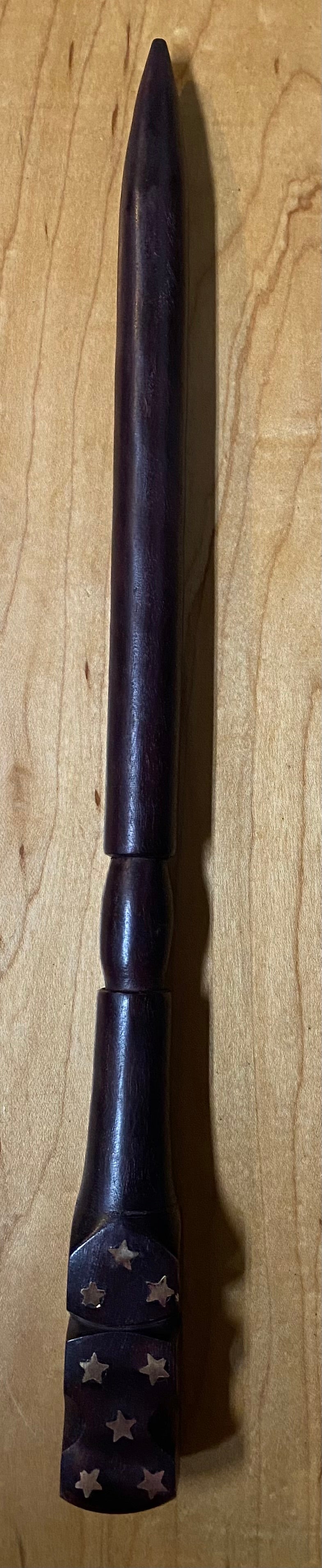 Wand Wooden Burgundy 8 Stars