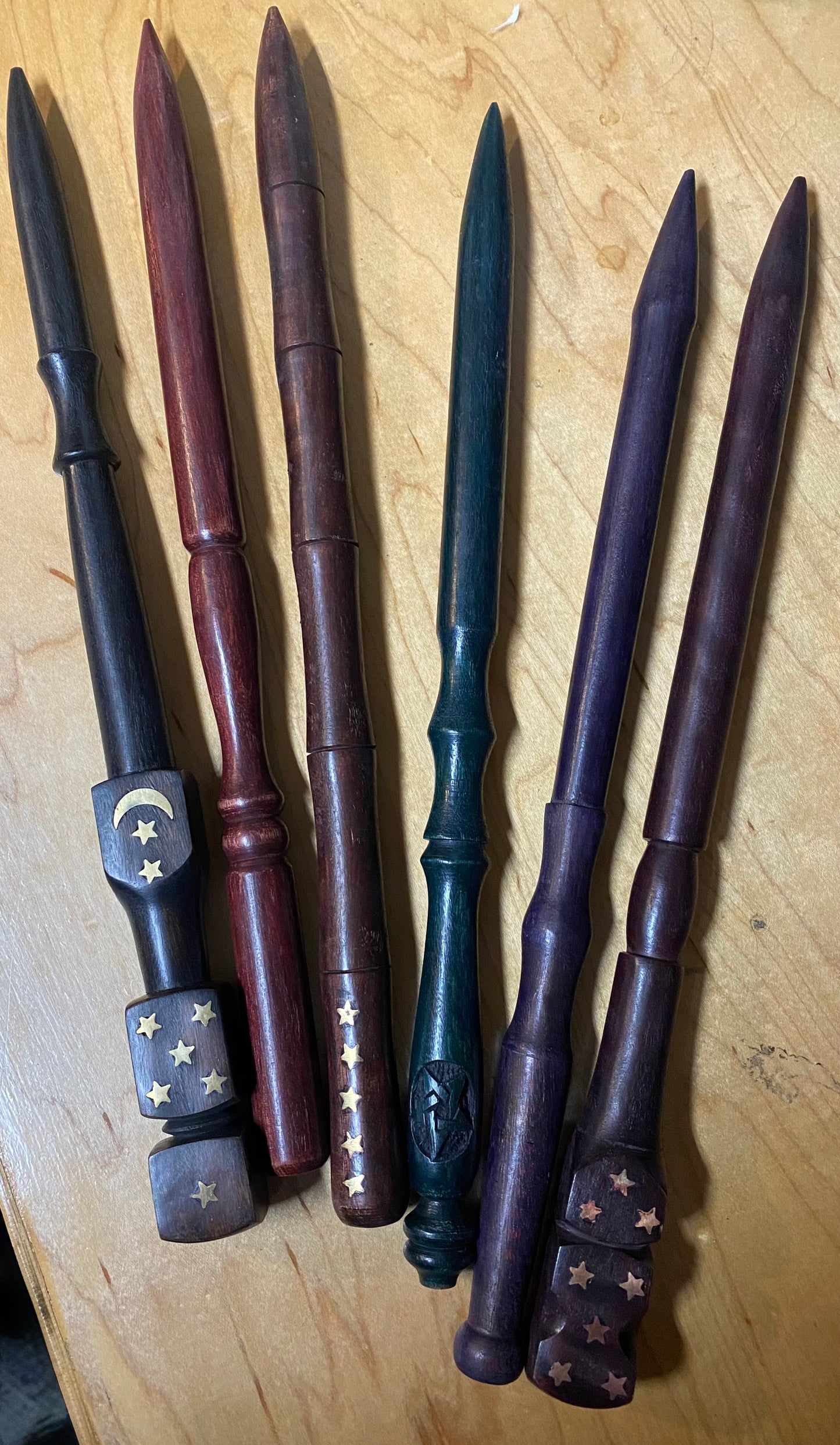 Wand Wooden 15 inches 6 Colors